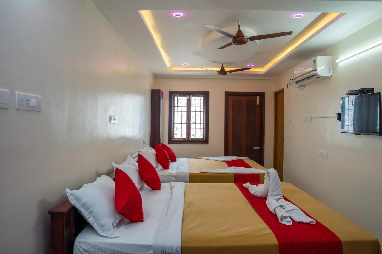Le Suresh Guest House Пондичерри Экстерьер фото